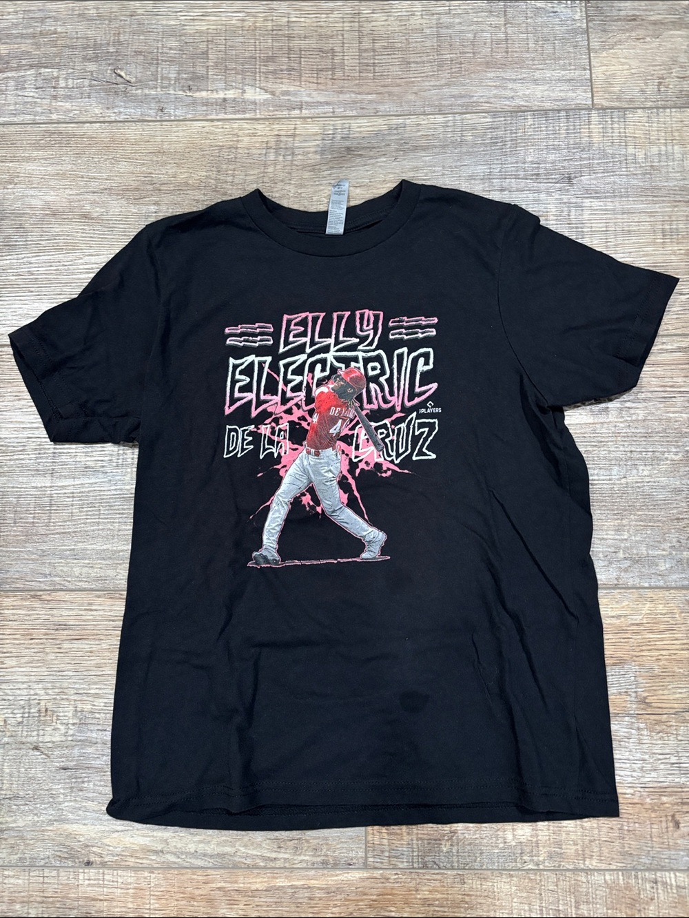 Kids 500 Level T-shirt, Elly De La Cruz Cincinnati Reds. Size L 10/12